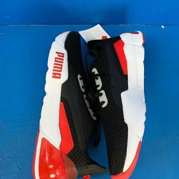 Puma Cell Phase Primary Black and White with Red 193583-01 SIz 8 Men's brand new - Picture 5 of 8